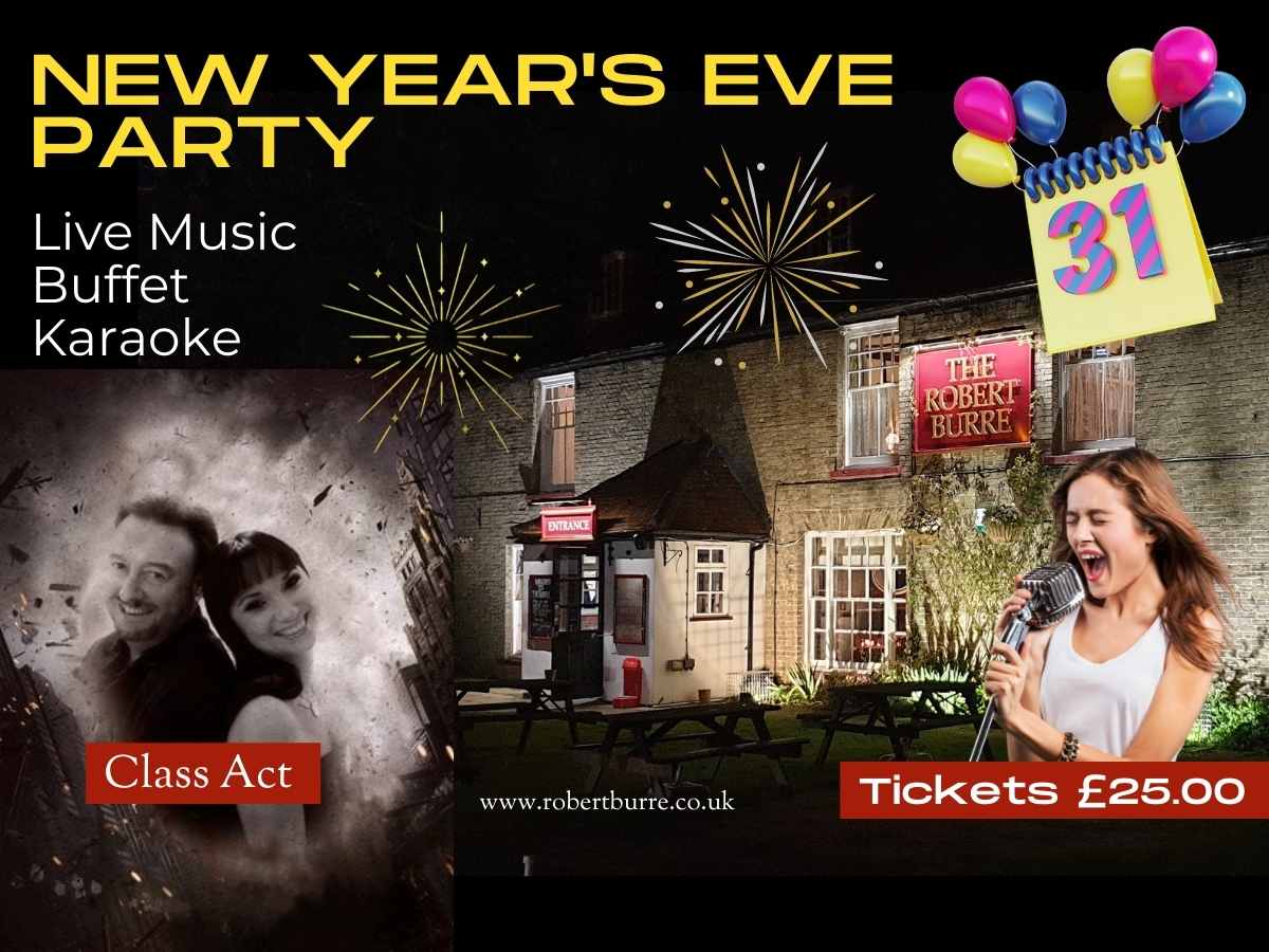 New Years Eve Party at The Robert Burre